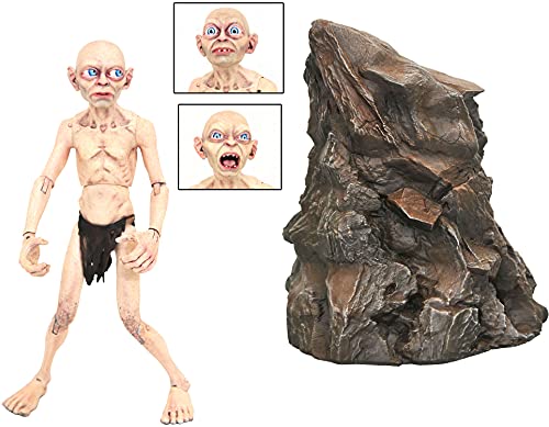 0699788840047 - DIAMOND SELECT TOYS THE LORD OF THE RINGS: GOLLUM DELUXE ACTION FIGURE