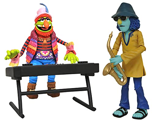 0699788843154 - DIAMOND SELECT TOYS THE MUPPETS: DR. TEETH & ZOOT ACTION FIGURE