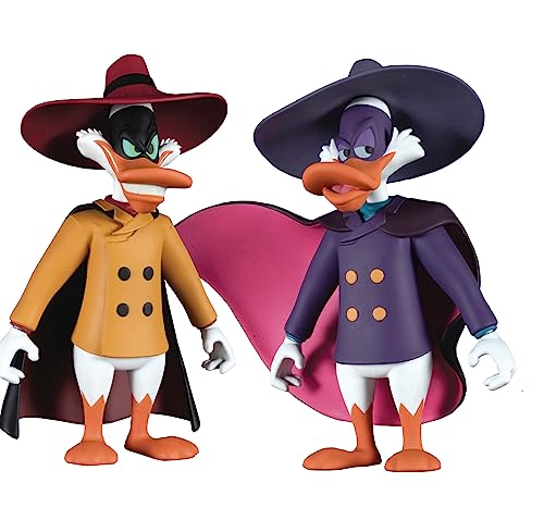 0699788845875 - DIAMOND SELECT TOYS DAWKWING DUCK AND NEGADUCK DELUXE ACTION FIGURE BOX SET