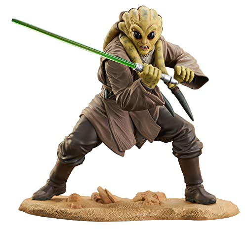 0699788849538 - STAR WARS EPISODE II: ATTACK OF THE CLONES PREMIER COLLECTION: KIT FISTO STATUE