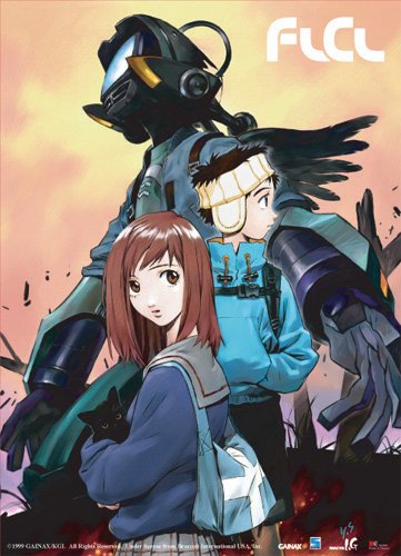 0699858996544 - GREAT EASTERN ENTERTAINMENT FLCL MAMIMI AND NAOTA AND CANTI WALL SCROLL, 33 BY 44-INCH