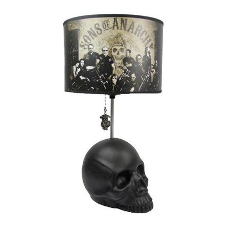 0699914736855 - SONS OF ANARCHY SKULL TABLE LAMP