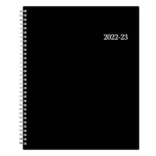 0699931905425 - BLUE SKY 2022-2023 ACADEMIC YEAR WEEKLY & MONTHLY PLANNER, 8.5 X 11, FLEXIBLE COVER, WIREBOUND, ENTERPRISE (130609-A23)
