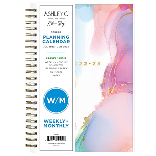 ASHLEY G FOR BLUE SKY 20222023 ACADEMIC YEAR WEEKLY & MONTHLY PLANNER