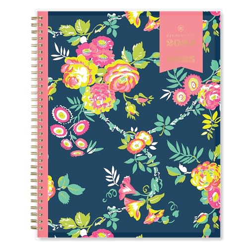 0699931909836 - BLUE SKY DAY DESIGNER FOR 2024-2025 ACADEMIC YEAR WEEKLY AND MONTHLY PLANNER, 8.5 X 11, FLEXIBLE COVER, WIREBOUND, PEYTON NAVY (107924-A25)