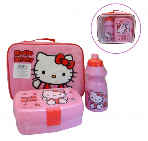 7000000000706 - HELLO KITTY TRANSPARENT PVC BACK LUNCH BAG KIT BY OTHER