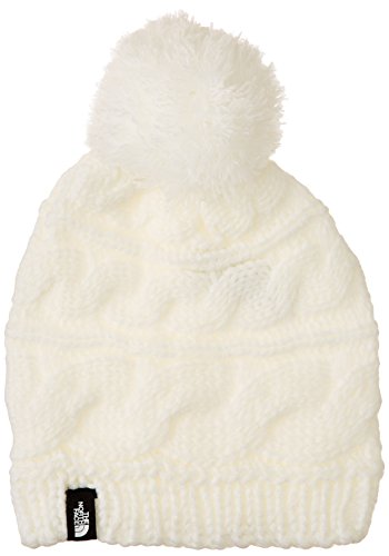 0700051659669 - THE NORTH FACE TRIPLE CABLE POM BEANIE TNF WHITE, ONE SIZE