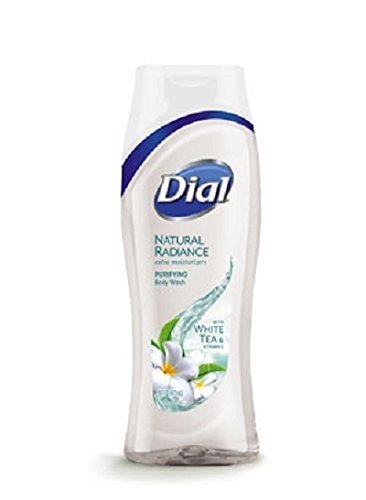 0700064822111 - DIAL NATURAL RADIANCE PURIFYING BODY WASH WITH WHITE TEA 16 FL OZ (PACK OF 3)