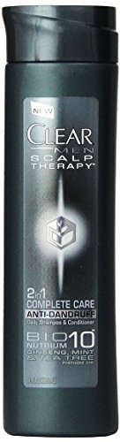 0700064822296 - CLEAR MEN SCALP THERAPY 2-IN-1 COMPLETE CARE ANTI-DANDRUFF SHAMPOO & CONDITIONER, 3 OZ (PACK OF 8)