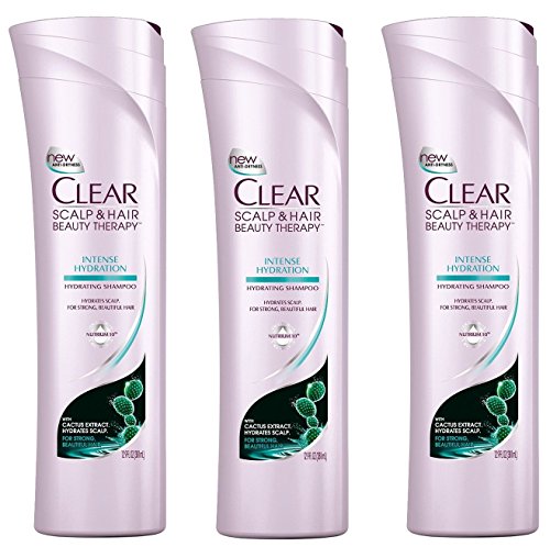 0700064835098 - CLEAR SCALP AND HAIR INTENSE HYDRATION NOURISHING SHAMPOO, 12.9 OUNCE (PACK OF 3)