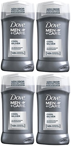 0700064837955 - DOVE MEN+CARE COOL SILVER DEODORANT, 3.0 OUNCES (PACK OF 4)