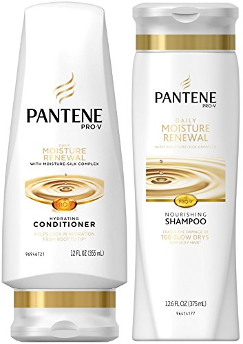 0700064845332 - PANTENE DAILY MOISTURE RENEWAL, DUO SET SHAMPOO + CONDITIONER, 12-12.6 OUNCE, 1 EACH
