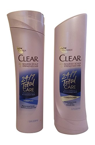 0700064846216 - CLEAR HAIR BEAUTY THERAPY 24/7 TOTAL CARE NOURISHING BUNDLE SHAMPOO 12.9 OUNCE AND CONDITIONER 12.7 OUNCE, 1 EACH