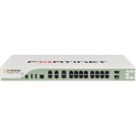 0700112954504 - FORTINET FORTIGATE-100D SECURITY APPLIANCE WITH 3 YEARS 8X5 FORTICARE AND FORTIGUARD BUNDLE FG-100D-BDL-900-36