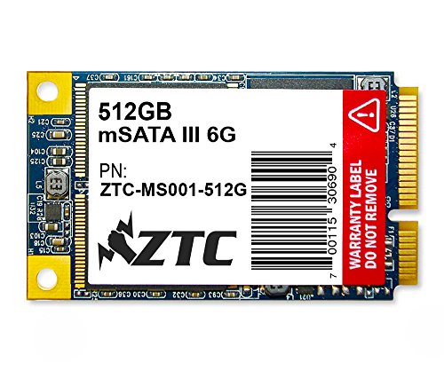 0700115306904 - ZTC 512GB BULWARK V2 MSATA 6G 50MM ENHANCED SSD SOLID STATE DRIVE MODEL ZTC-MS001-512G