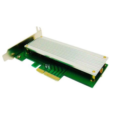 0700115307888 - ZTC PCIE 4X 10G ADAPTER CONVERTER CARD FITS THE SSD IN THE 2013 MACBOOK PRO OR AIR. COMPATIBLE MODEL SSDS ARE FOUND IN A1465 A1466 A1502 A1398. ZTC-EX002