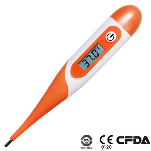 0700115325738 - GENIAL T15 HEALTHCARE MEDICAL ACCURATE ORAL DIGITAL THERMOMETER (ORANGE)