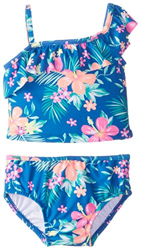 0700140052777 - CARTER'S BABY-GIRLS INFANT FLORAL TANKINI, BLUE, 18 MONTHS