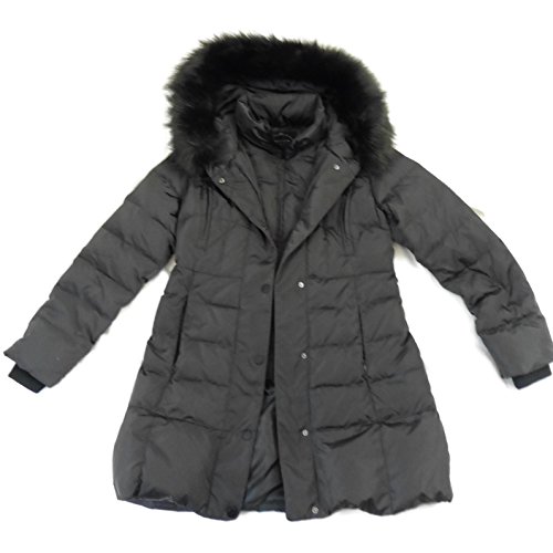 0700140295204 - 1 MADISON EXPEDITION WOMEN'S HERITAGE COLLECTION WINTER JACKET WITH FUR HOOD, GREY, L