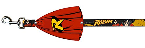 0700146168946 - BATMAN DC COMICS SUPERHERO ROBIN IN ACTION DOG LEASH CAPE