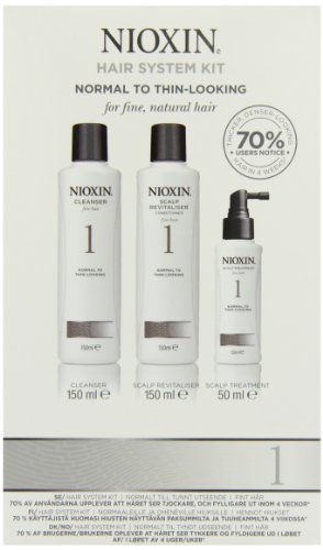 0070018027719 - NIOXIN SYSTEM 1 HAIR SYSTEM KIT (NORMAL TO THIN-LOOKING)