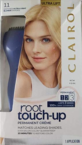 0070018910103 - CLAIROL CLAIROL ROOT TOUCH-UP PERMANENT HAIR COLOR CREME, 11 ULTRA LIGHT BLONDE, 1 COUNT, ULTRA LIGHT BLONDE