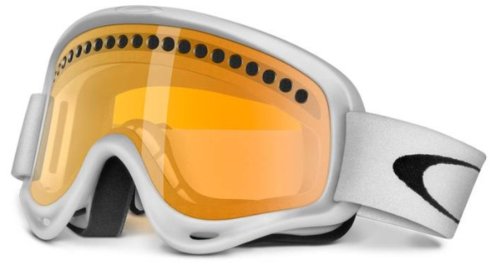 0700285024691 - OAKLEY UNISEX-ADULT O FRAME SNOW GOGGLES(MATTE WHITE,PERSIMMON)