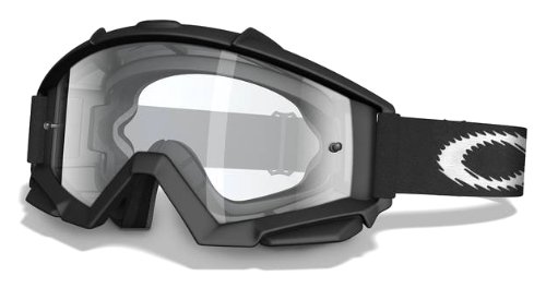 0700285307251 - OAKLEY PROVEN OTG MX GOGGLES WITH CLEAR LENS (MATTE BLACK, ONE SIZE)