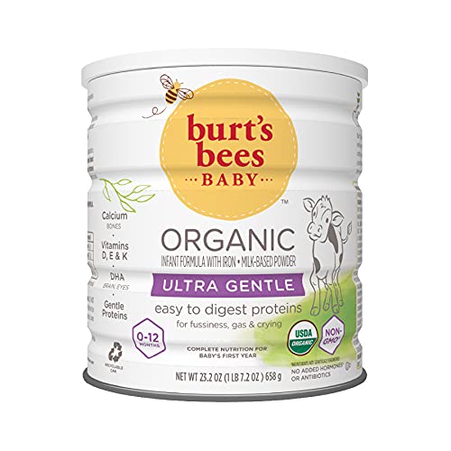 0070030165352 - BURTS BEES BABY ORGANIC ULTRA GENTLE INFANT FORMULA WITH IRON, 23.2 OUNCE