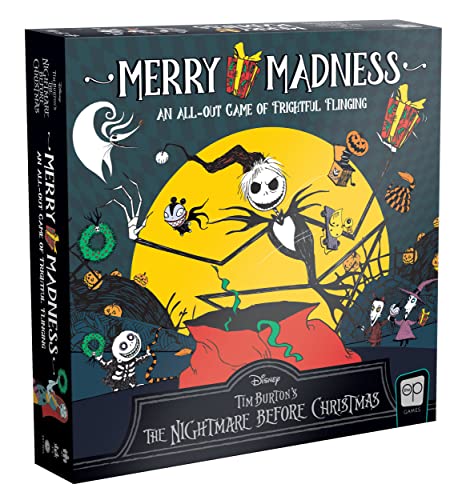 0700304156518 - DISNEY TIM BURTON’S THE NIGHTMARE BEFORE CHRISTMAS MERRY MADNESS|A GREAT QUICK-ROLLING DICE GAME FOR AGES 6+|ARTWORK INSPIRED BY HARRY POTTER|OFFICIALLY-LICENSED DISNEY GAME & MERCHANDISE.