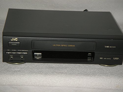 0700443340663 - JVC ULTRA SPEC DRIVE 4 HAED VCR, MODEL HR-A41U, PERFECT!