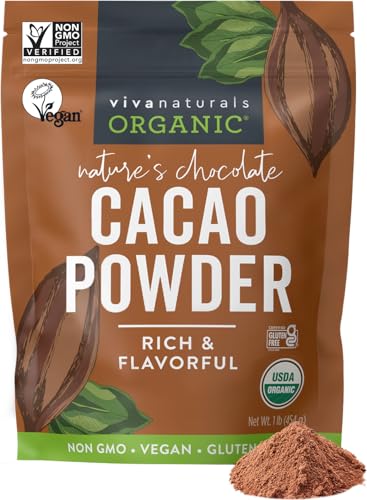 0700465936752 - VIVA LABS - THE BEST TASTING CERTIFIED ORGANIC CACAO POWDER, 1 LB
