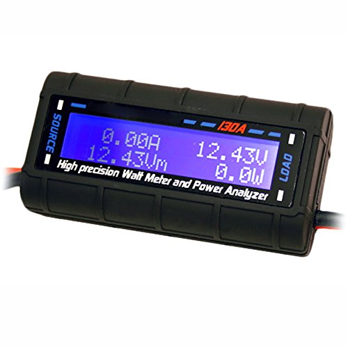 0700580372220 - GT POWER RC 130A POWER ANALYZER BATTERY CONSUMPTION PERFORMANCE MONITOR