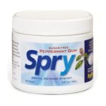 0700596000117 - SPRY SUGAR FREE CHEWING GUM PEPPERMINT 100 PIECE