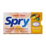 0700596000636 - SPRY CHEWING GUM WITH XYLITOL DENTAL DEFENSE SYSTEM FRESH FRUIT 10 PIECE