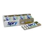 0700596100657 - SPRY GREEN TEA XYLITOL GUM 20 BLISTER PACKS