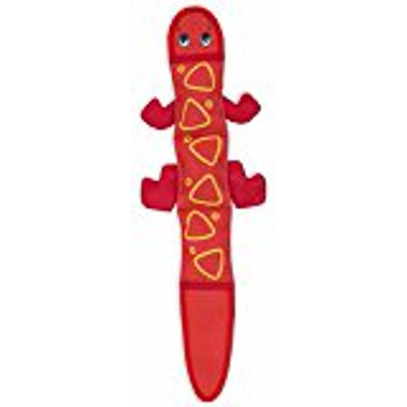0700603300117 - OUTWARD HOUND KYJEN 30011 FIRE BITERZ DURABLE REAL FIRE HOSE MATERIAL DOG TOY 3 SQUEAKERS, LARGE, RED
