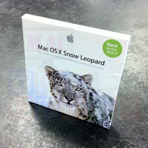 0700621244356 - MAC OS X SNOW LEOPARD 10.6.3 DVD-ROM FULL VERSION IN RETAIL BOX