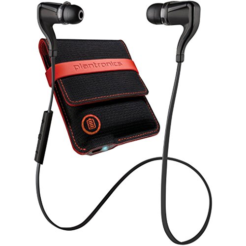 0700621458050 - PLANTRONICS BACKBEAT GO 2 WIRELESS HI-FI EARBUD HEADPHONES WITH CHARGING CASE - COMPATIBLE WITH IPHONE, IPAD, ANDROID, AND OTHER LEADING SMART DEVICES - BLACK (CERTIFIED REFURBISHED)