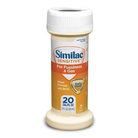 0070074565088 - SIMILAC SENSITIVE FOR FUSSINESS AND GAS CASE OF 48 - 2OZ BOTTLES