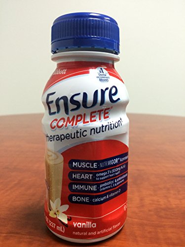 0070074565644 - ENSURE COMPLETE (FORMERLY CLINICAL STRENGTH) VANILLA 24/8-FL-OZ BOTTLE - 1 CASE OF 24