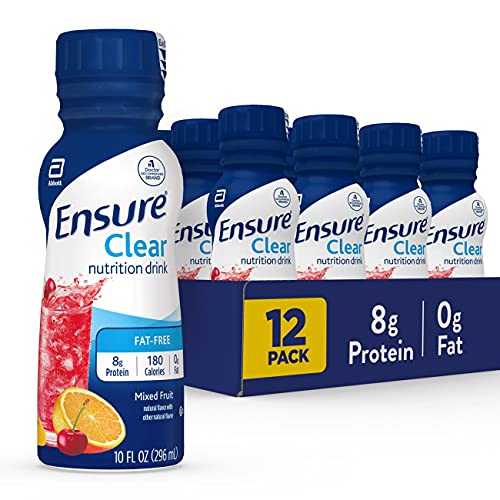 0070074624792 - ENSURE ACTIVE PROTEIN CLEAR NUTRITION DRINK, MIXED FRUIT, 10-OUNCE, 4 COUNT (PACK OF 3) (PACKAGING MAY VARY)
