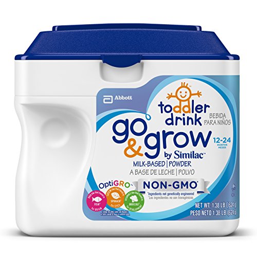 0070074644509 - GO & GROW BY SIMILAC, NON-GMO MILK BASED TODDLER DRINK, 1.38 LB POWDER (PACK OF