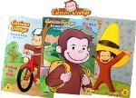 0700987765434 - CURIOUS GEORGE COLORING BOOK (SET OF 3)