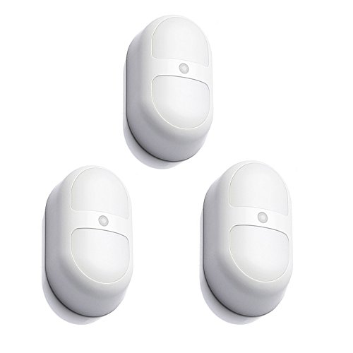 0701056480968 - INFRARED SENSOR LAMP WALL LIGHT HUMAN BODY INDUCTION NIGHT LIGHT FOR ROOM, CABINET, CORRIDOR, TOILET, YELLOW,3-PACK