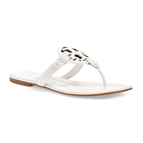 0701098626690 - TORY BURCH MILLER LEATHER FLIP FLOP SIZE 9
