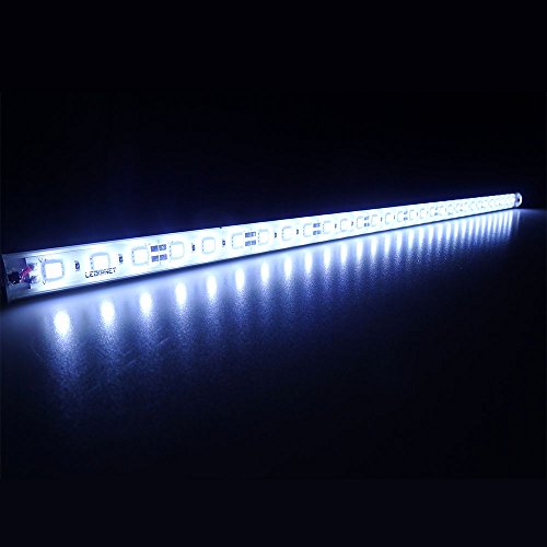 LEDENET 20" 6500K-7000K White Super Bright 30LEDs 5050 Aquarium LED Strip for