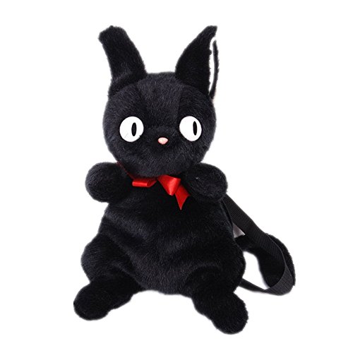 0701233665799 - 65CM/26INCHES KIKI'S DELIVERY SERVICE LARGE BLACK CAT JIJI PLUSH DOLL BAG BACKPACK JAPANESE ANIME