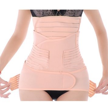0701354390266 - GENERIC WOMEN 3 IN 1 POSTPARTUM GIRDLE ABDOMINAL BINDER WITH PELVIS BELT GASTRIC BELT COMBINED BREATHABLE RECOVERY BELLY WRAP POST PREGNANCY SUPPORT BELT BELLY BAND TUMMY WRAP AFTER BIRTH BODY WRIST SLIMMING SHAPER SHAPEWEAR FOR WOMEN