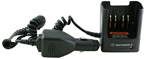 0701392996758 - OEM MOTOROLA RLN4883 TRAVEL BATTERY CHARGER CAR CRADLE AND POWER SUPPLY INCLUDES VOLT REGULATOR LIGHT ADAPTER, CUSTOM CHARGER BASE, MOUNTING BRACKET AND COIL CORD WORKS WITH HT750 HT1250 HT1250LS HT1250LS+ HT1550-XLS PR860 MTX850 MTX950 MTX8250 MTX9250 P